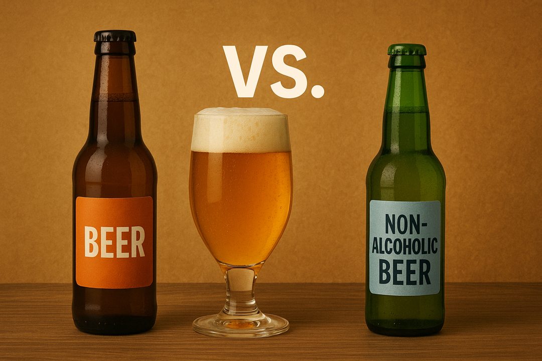 맥주와 논알콜 맥주의 맛, 칼로리, 효과 비교