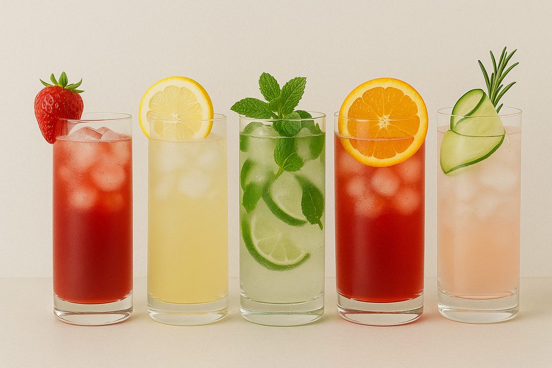 집에서 만드는 무알콜 모크테일 레시피