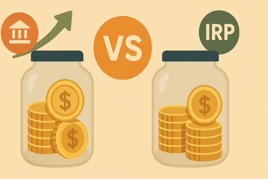 연금저축 vs IRP 비교 인포그래픽