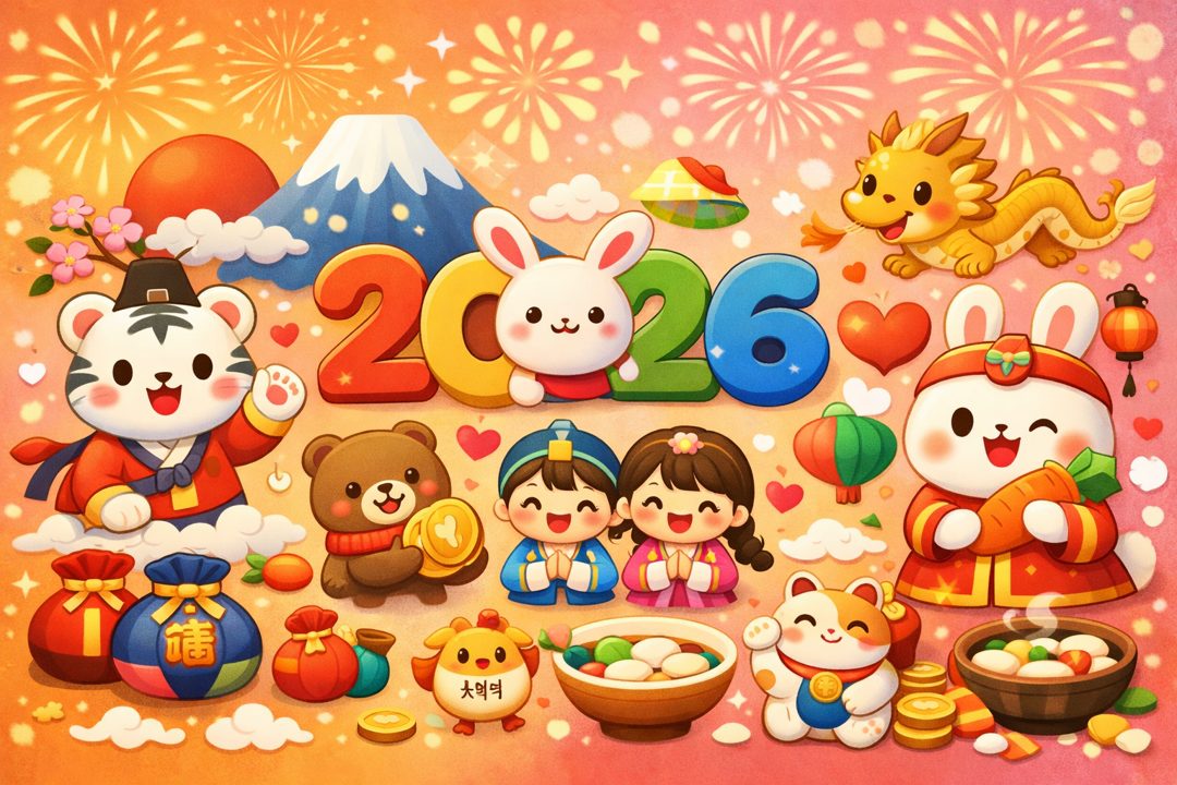 2026년 새해인사 이모티콘 모음