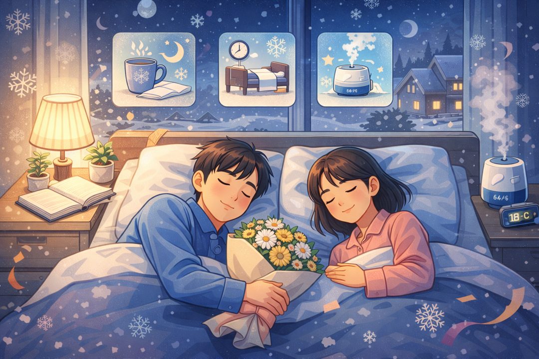 겨울철 수면의 질 높이는 습관: 숙면을 만드는 생활 가이드