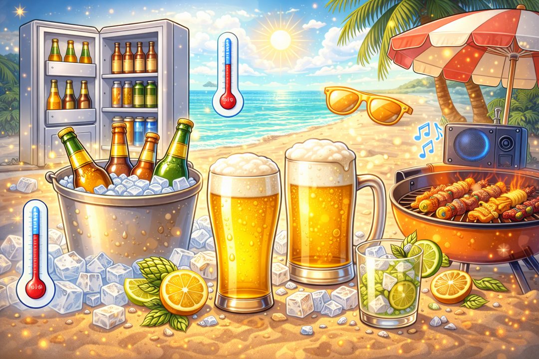 여름에 맥주 더 맛있게 마시는 법