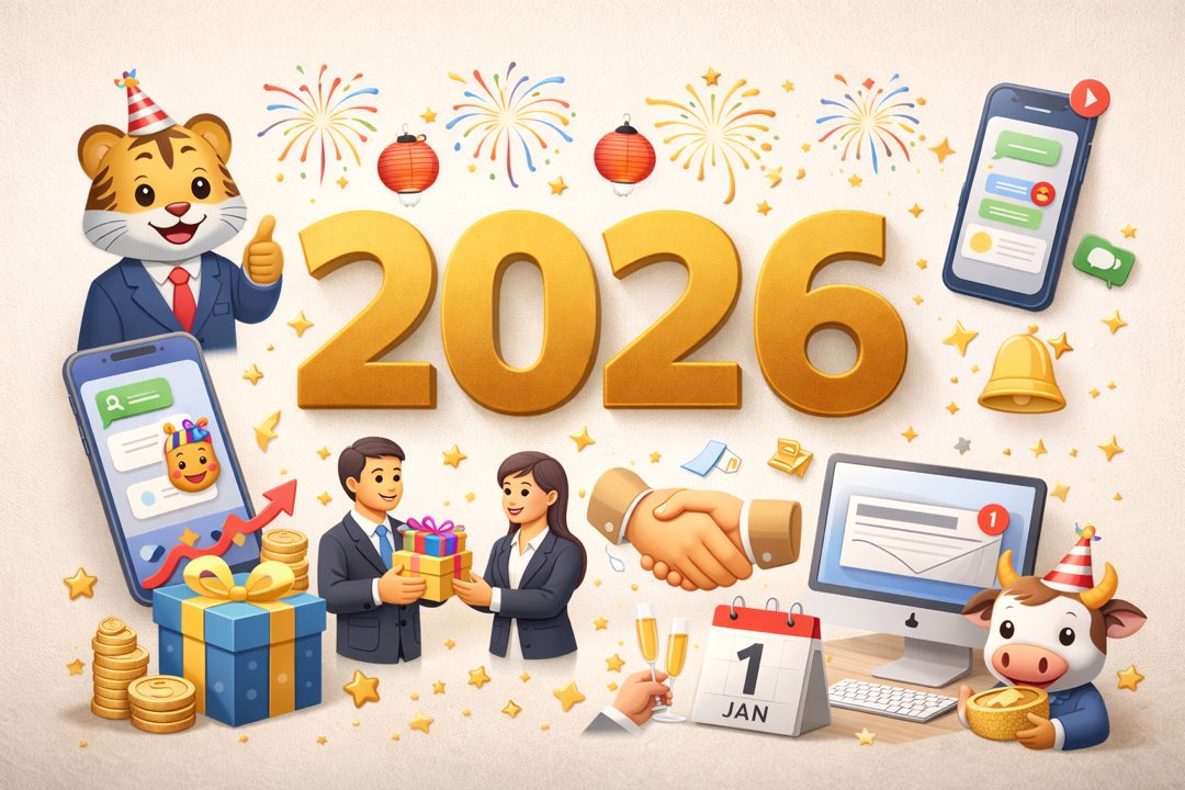 직장인을 위한 2026 새해 인사말 이모티콘 총정리