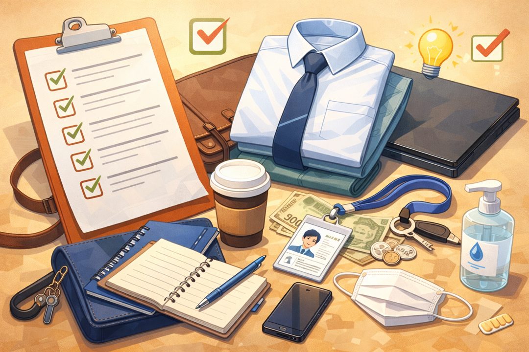 첫 출근 준비물 체크리스트: 신입사원 필수 가이드