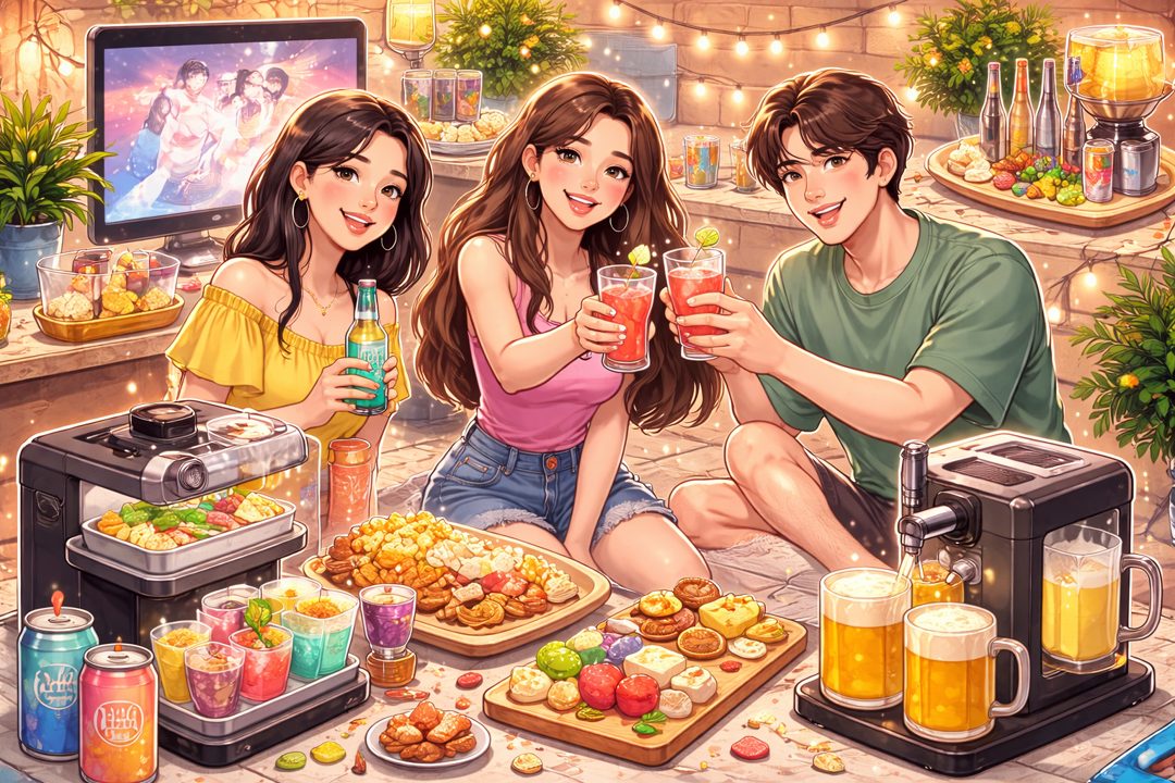 홈술 즐기는 법 아이디어 모음