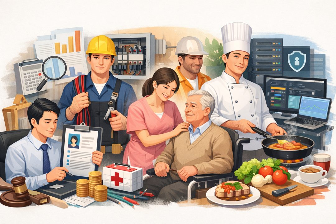 40대 재취업에 유리한 국가자격증 TOP 5