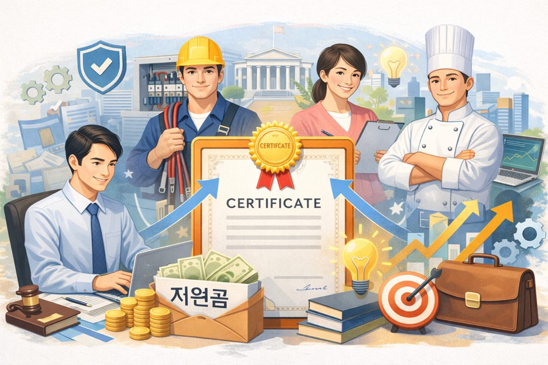 국비지원 자격증 활용법