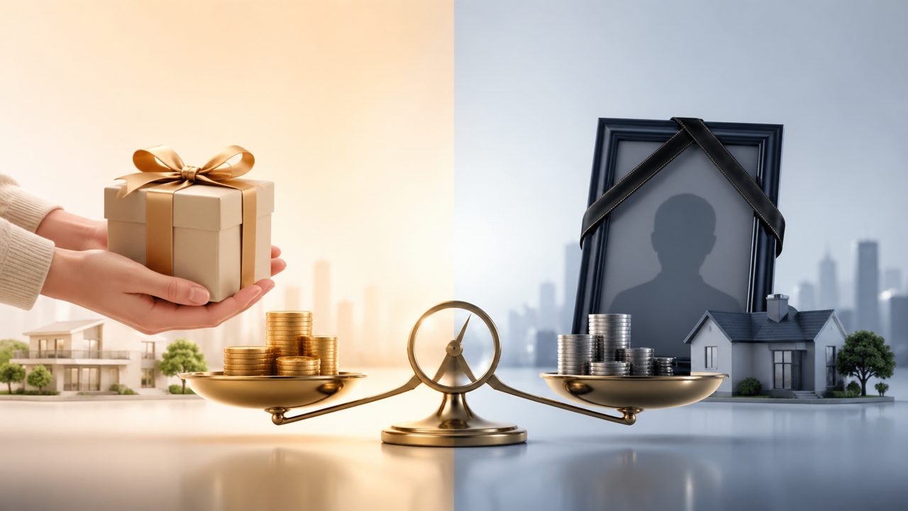 증여 vs 상속 비교